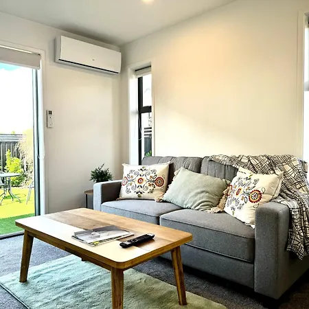Riccarton 2Bdr2Btr Townhouse Free Carpark Fast Wifi公寓